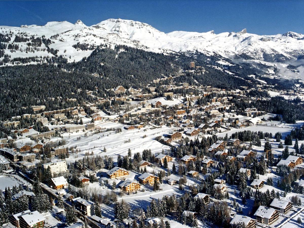 Studio Les Faverges-6 By Interhome Crans-Montana Exteriör bild